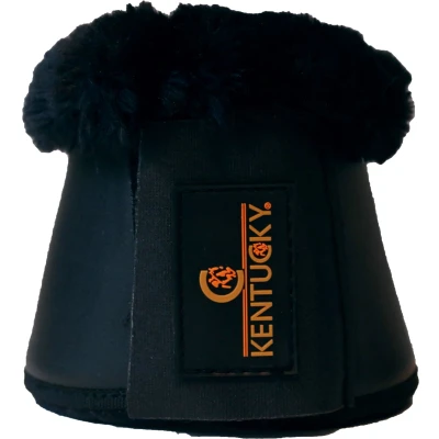 Afbeelding van Kentucky Horsewear Springschoenen zwart Leder wol / bont XXL