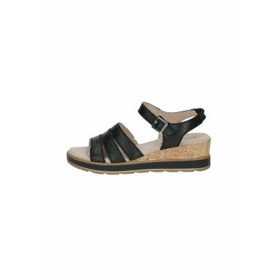 Afbeelding van Caprice Dames 9 28711 44 damessandalen, Nappa zwart, 41 EU