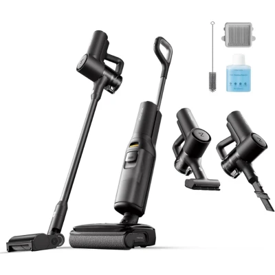 Afbeelding van Roborock F25 ACE Combo 5 in 1 Draadloze Nat en Droogzuiger met Zelfreiniging, App bediening 25.000 Pa Zuigkracht