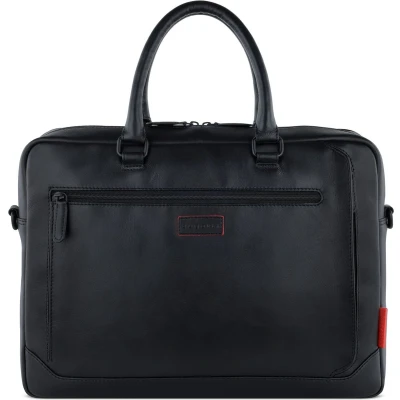 Afbeelding van bugatti Clark Laptoptas, Heren, Maat: One Size, Black