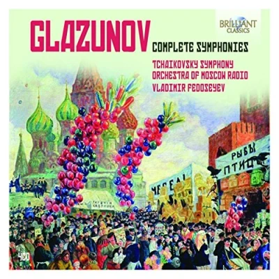 Afbeelding van Tchaikovsky Symphony Orchestra of Moscow Radio Glazunov: Complete Symphonies (CD)