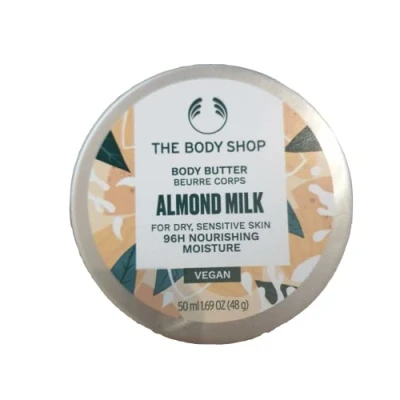 Afbeelding van Lichaamsboter The Body Shop ALMOND MILK 50 ml Gevoelige huid