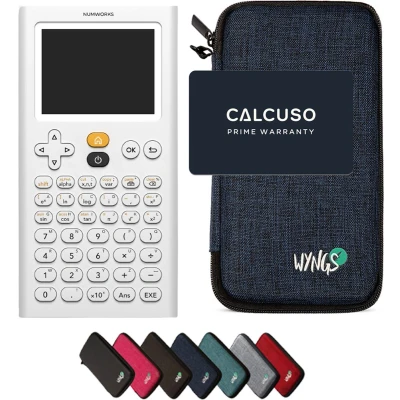 Afbeelding van CALCUSO Basispakket blauw met Grafische Rekenmachine Numworks