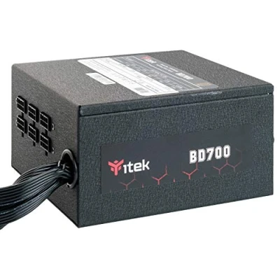 Afbeelding van Itek Voeding ATX compatibel BD700 700W (700 W), PC voedingseenheid, Zwart