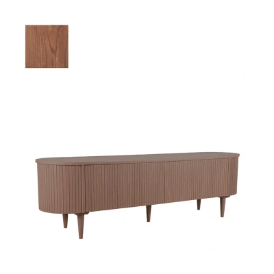 Afbeelding van LABEL51 Tv meubel Oliva Walnoot Eiken 180 cm