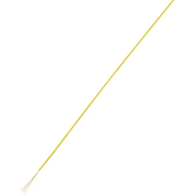 Afbeelding van TRU COMPONENTS 1564656 Draad LiFY 1 x 0.05 mm² Geel 100 m