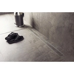 Afbeelding van Easy Drain Compact 50 FF douchegoot met flens en zijuitloop mm 90