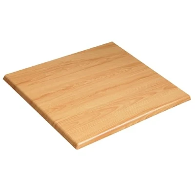 Afbeelding van Oviala Vierkant gelamineerd tafelblad 70 x cm licht hout