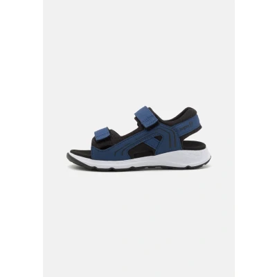 Afbeelding van Superfit Criss Cross Outdoorsandalen voor kinderen, Maat: 39, Blau/schwarz Imitatieleer/ textiel