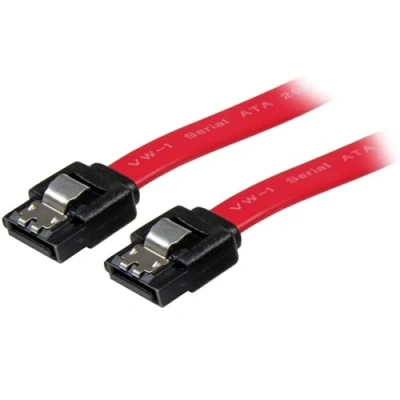 Afbeelding van StarTech.com 15 cm vastklikkende SATA kabel S ATA aansluitkabel vrouwelijk/vrouwelijk