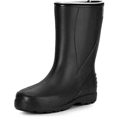 Afbeelding van Ladeheid LA DW Beam Dames Regenlaarzen Rubber Laarzen EVA Zwart 37