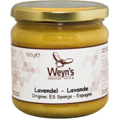 Afbeelding van Lavendelhoning 500g Weyn&#039;s Honingpot