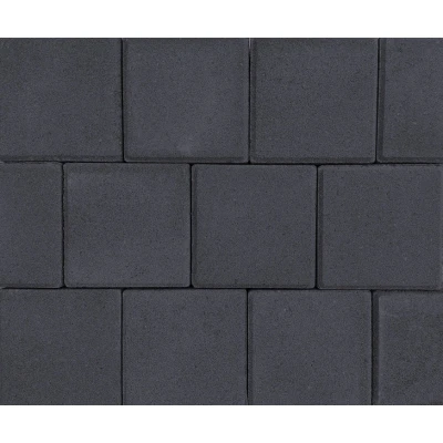 Afbeelding van S top dubbelklinker 21x21x8 cm antraciet komo