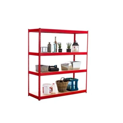 Image de Étagère de Rangement 160 x 60 180 cm , Rouge