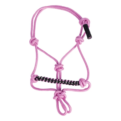 Image de HKM Licol en Corde Hobby Horsing Rose