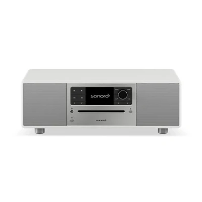 Image de Chaîne Hi Fi Sonoro Prestige Blanc brillant et Argent