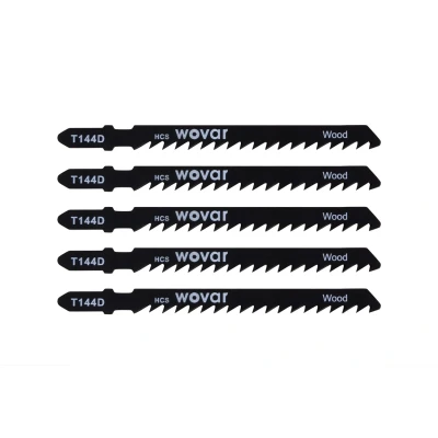 Afbeelding van Wovar Decoupeerzaagbladen 144D Hout Grof Set 5 Stuks Decoupeerzaagjes