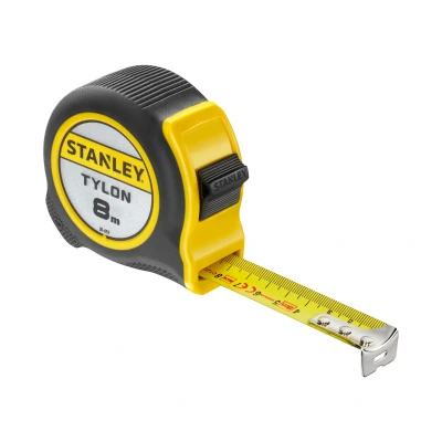 Afbeelding van Stanley Tylon rolmeter 25 mm x 8 m gereedschap
