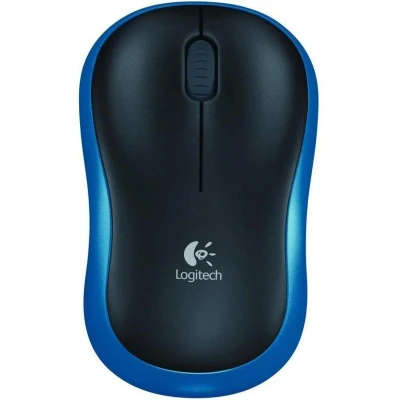 Afbeelding van Logitech M185 Muis Radiografisch Optisch Blauw 3 Toetsen 1000 dpi