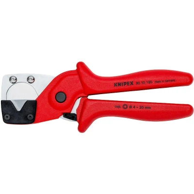 Afbeelding van Knipex 90 10 185 pijpsnijder voor meerlaagse en pneumatische slangen van harde, glasvezelversterkte kunststof mm