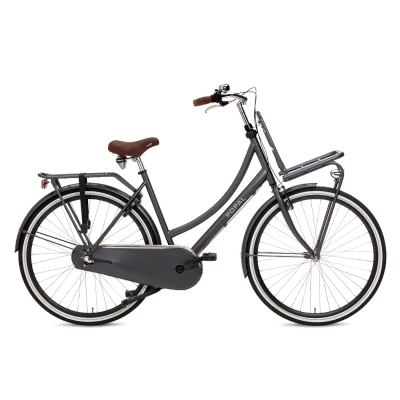 Afbeelding van Popal Daily Dutch Basic+ N3 Transportfiets Stadsfiets Dames 59 centimeter Petrol Blauw
