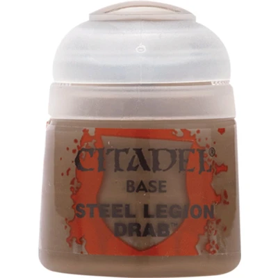 Afbeelding van Steel Legion Drab Base Paint 12ml 21 17