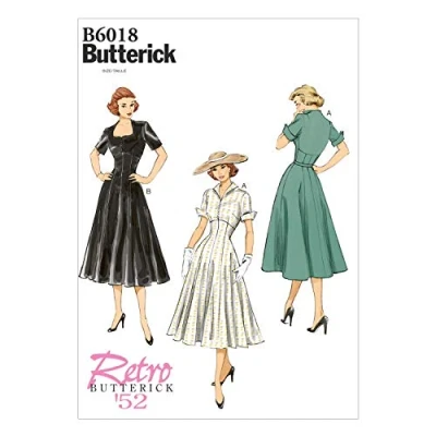 Afbeelding van Butterick Patronen naaipatroon, linnen, meerkleurig, E5 (42 44 46 48 50)