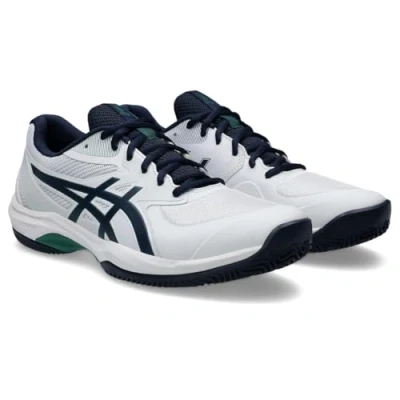 Afbeelding van ASICS Game FF Clay, Baskets pour homme, 49 EU, White Midnight, EU