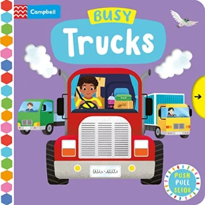 Afbeelding van Campbell Busy Books54 Trucks