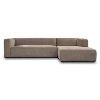 Afbeelding van Glasgow 2 5 AL + Chaise R Enjoy 431 Beige Grey
