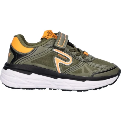 Afbeelding van Replay Christal JR. jongens sneaker Groen Maat 31
