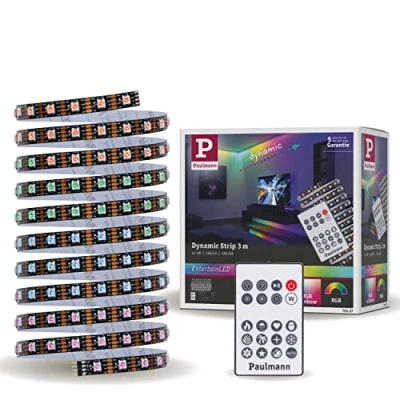 Afbeelding van Paulmann 78887 LED strip basisset Met connector (male) 3 m RGB