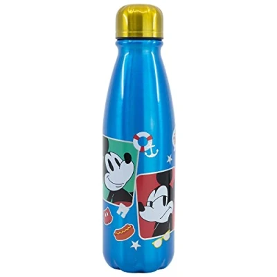 Afbeelding van Mickey Mouse herbruikbare aluminium waterfles voor kinderen, 600 ml