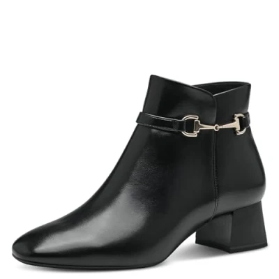 Afbeelding van Tamaris Korte laarzen, Dames, Maat: 36, Black Kunststof