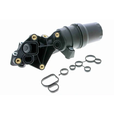 Afbeelding van VAICO V10 5983 Behuizing, oliefilter AUDI: A3 Sportback, TT Coupe, VOLKSWAGEN: GOLF 6