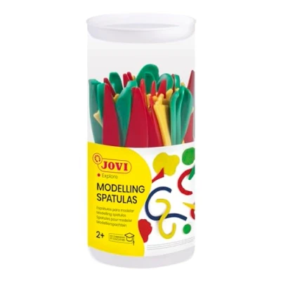 Afbeelding van Jovi 48 stuks modelleergereedschap voor boetseerklei, 3 modellen van 16