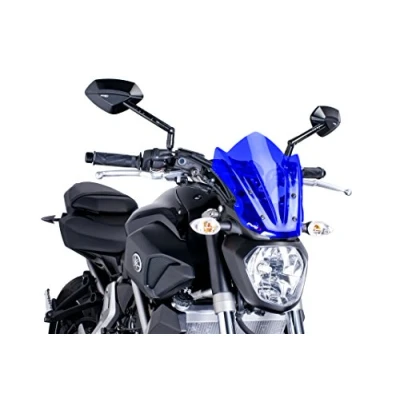 Afbeelding van Puig Carenabris New Generation Sport Yamaha Fz 07/mt 07 Voorruit Blauw