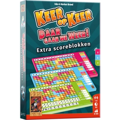 Afbeelding van Keer op Keer: Daar Gaan We Weer! Scoreblokken Level 5, 6, en 7 (NL)