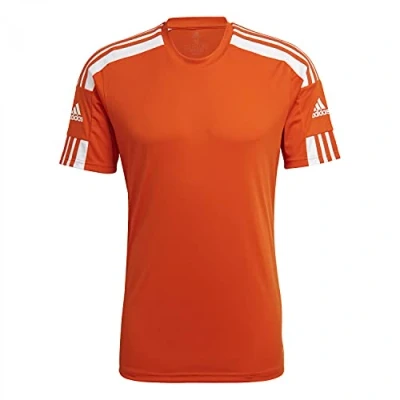 Afbeelding van adidas Performance Squad 21 Tshirt print, Heren, Maat: Large, Teaora/white
