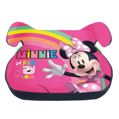 Afbeelding van Seven Polska Minnie Booster Zitverhoger 15 36 Kg Zwart/roze