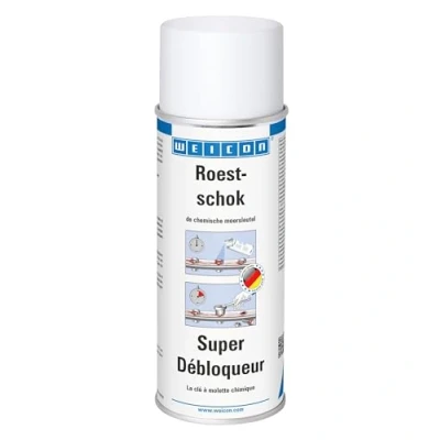 Afbeelding van WEICON roestschok snelle roestverwijderaar chemische sleutel 400 ml