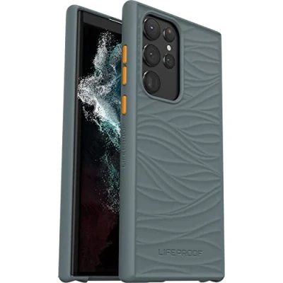 Afbeelding van LifeProof Wake Samsung Galaxy S22 Ultra Hoesje Grijs