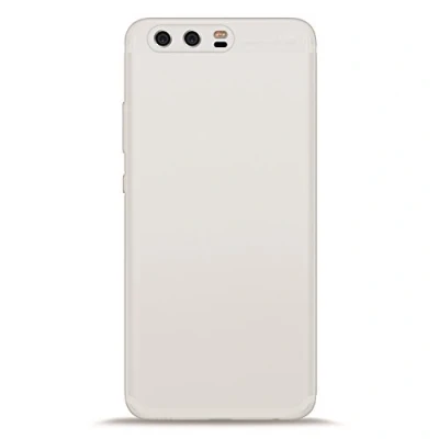 Image de PURO 0.3 Coque de protection pour téléphone portable silicone transparent, blanc semi transparent Huawei P10 Plus