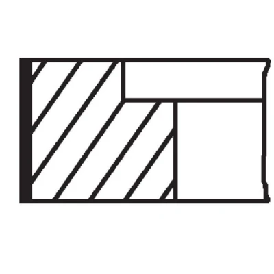 Afbeelding van Zuigerveerset MAHLE 009 32 N0