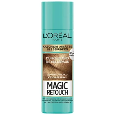 Afbeelding van L&#039;Oréal Paris Wortelmaskerspray in voordeelverpakking XL voor continue en natuurlijke overgangen, bedekt de wortels tot volgende wasbeurt, Magic Retouch, donkerblond lichtbruin,