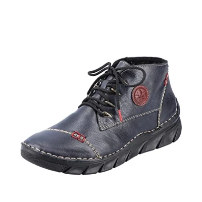 Afbeelding van Rieker Dameslaarzen 55002, Blauw