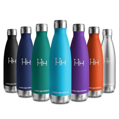 Afbeelding van 500 ml thermosfles, roestvrijstalen BPA vrij, herbruikbaar, lekvrij, fles voor kinderen, meisjes, school, reizen, sport, outdoor, activiteiten