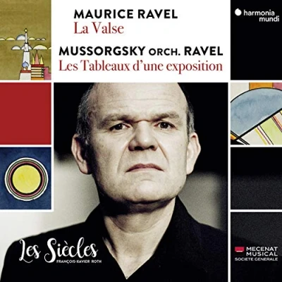 Afbeelding van Les Siecles François Xavier Roth Ravel La Valse &amp; Mussorgsky Tableau (CD)