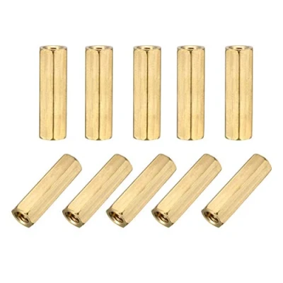 Afbeelding van sourcingmap 25 stuks M4 x 20 zeskantige afstandhouders voor PCB moederbord, FPV drones, quadcopter, computer en printplaat