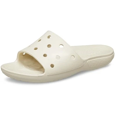 Afbeelding van Crocs Classic Slide Unisex Badslippers, Maat: 46 47, Bone Kunststof
